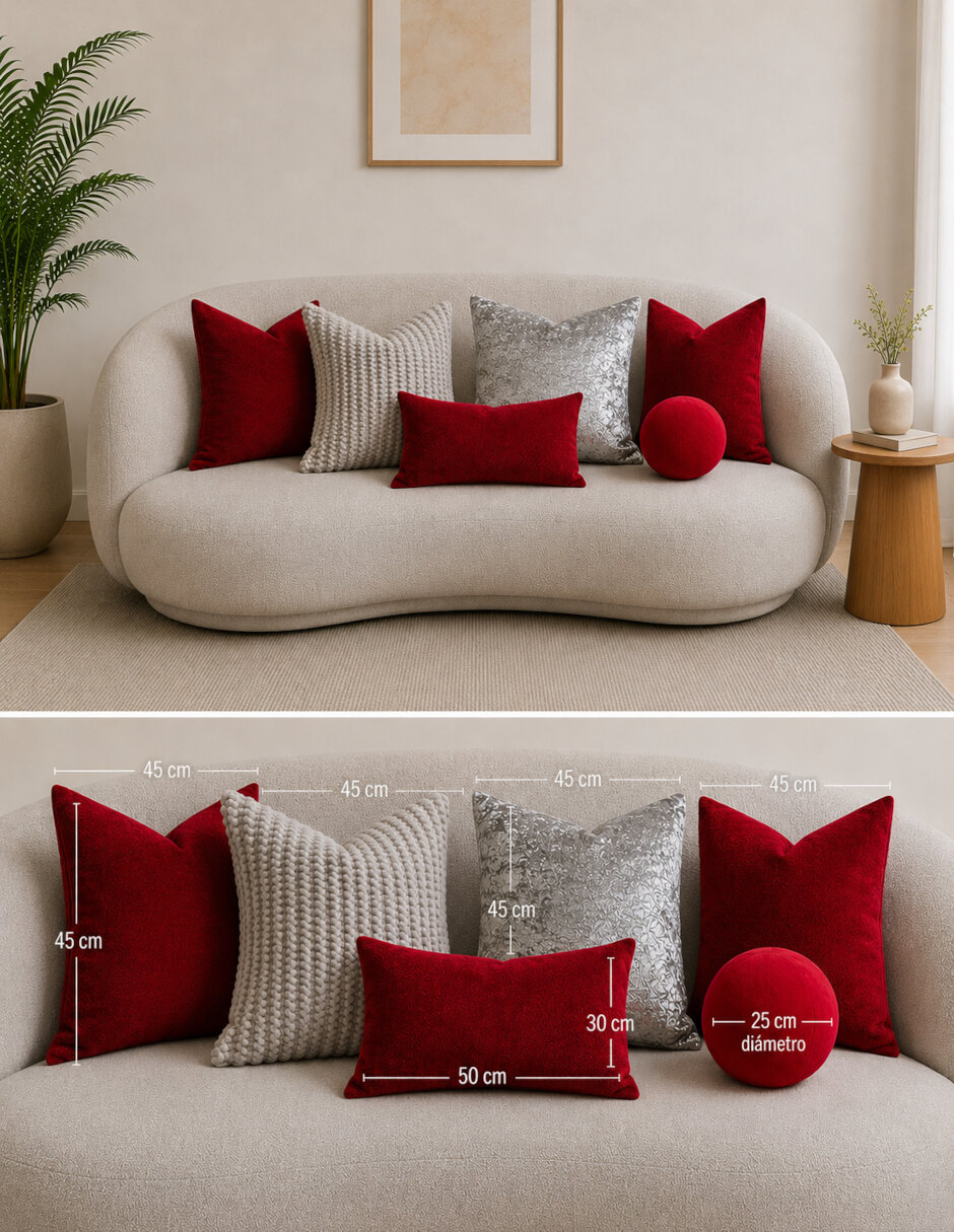 Set de cojín decorativo 2
