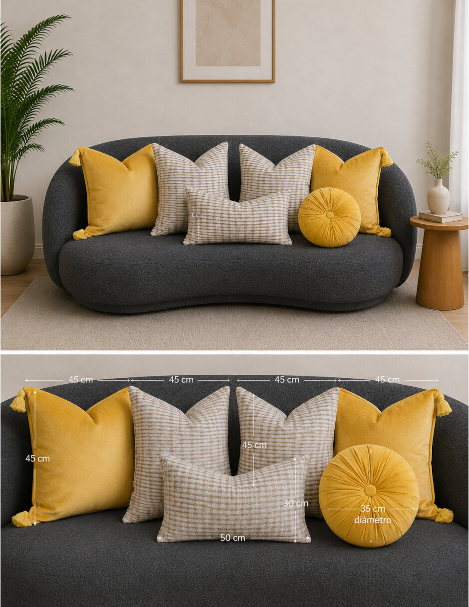 Set de cojín decorativo 2