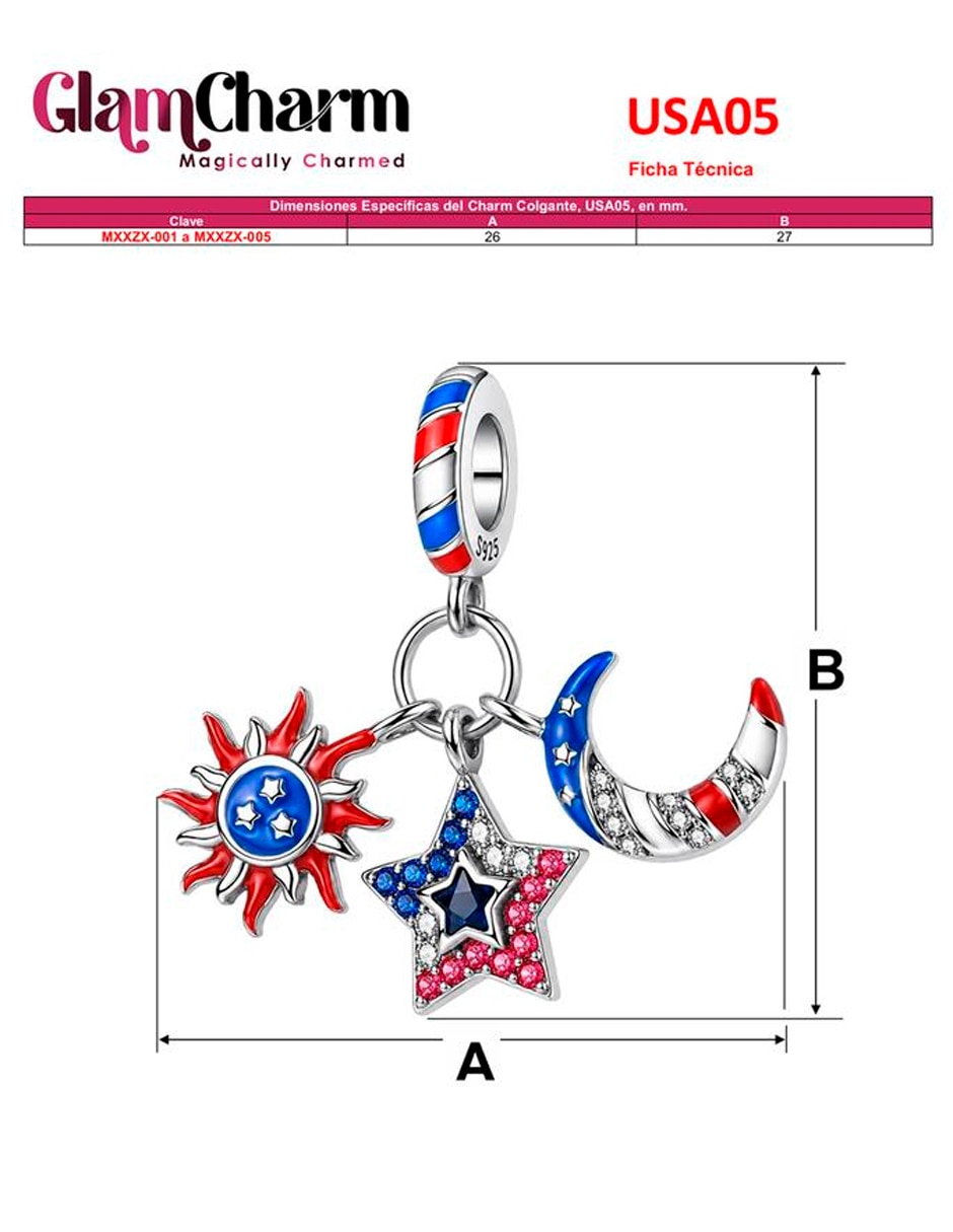 Charm para pulseras 6