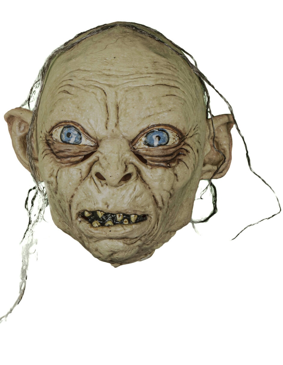 Máscara para disfraz de Gollum Máscara para disfraz de Gollum