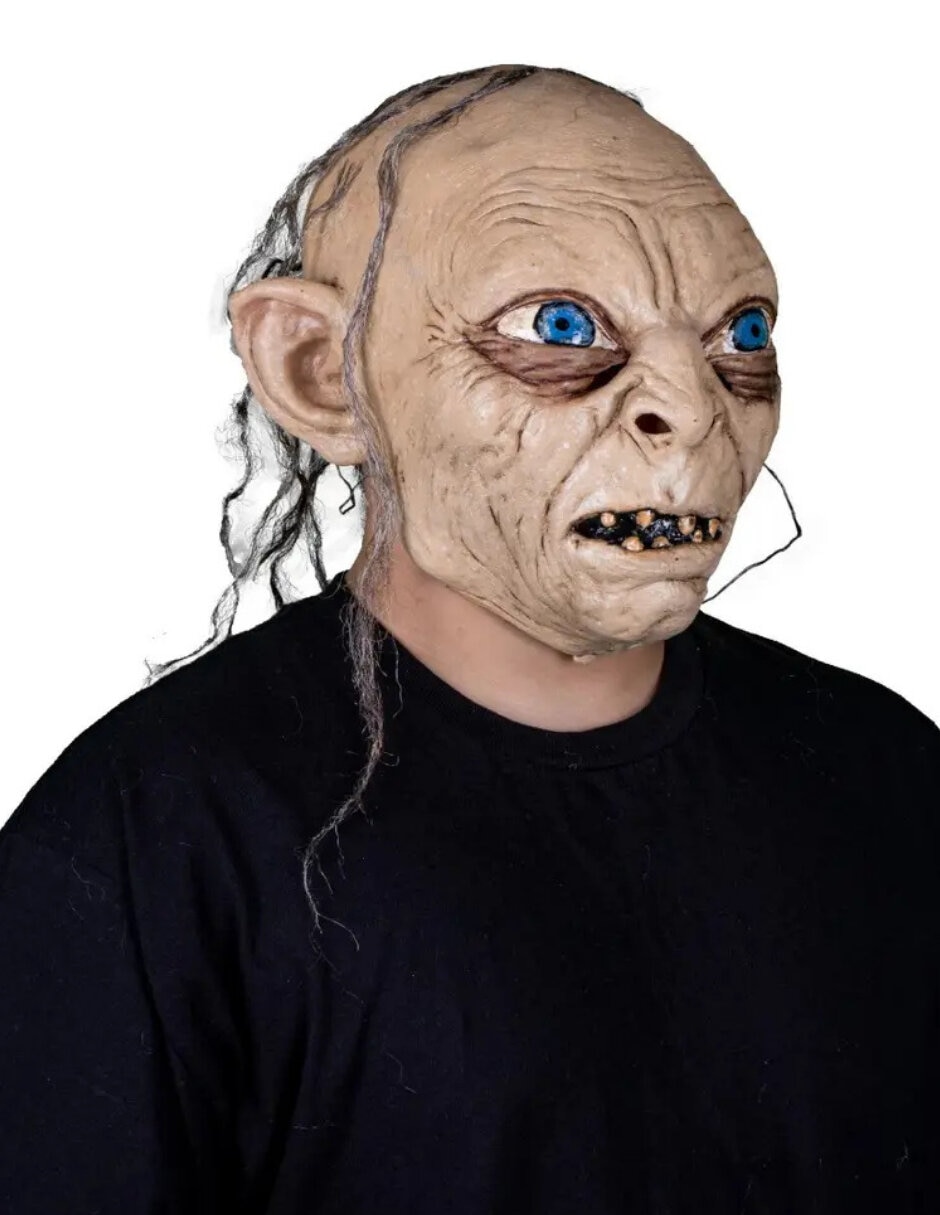 Máscara para disfraz de Gollum 4