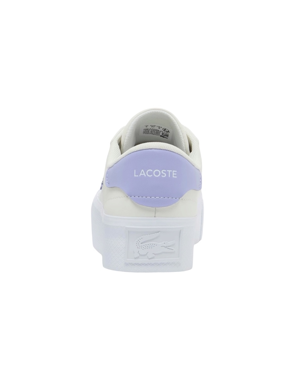 Tenis Lacoste Ziane Plataform para mujer
