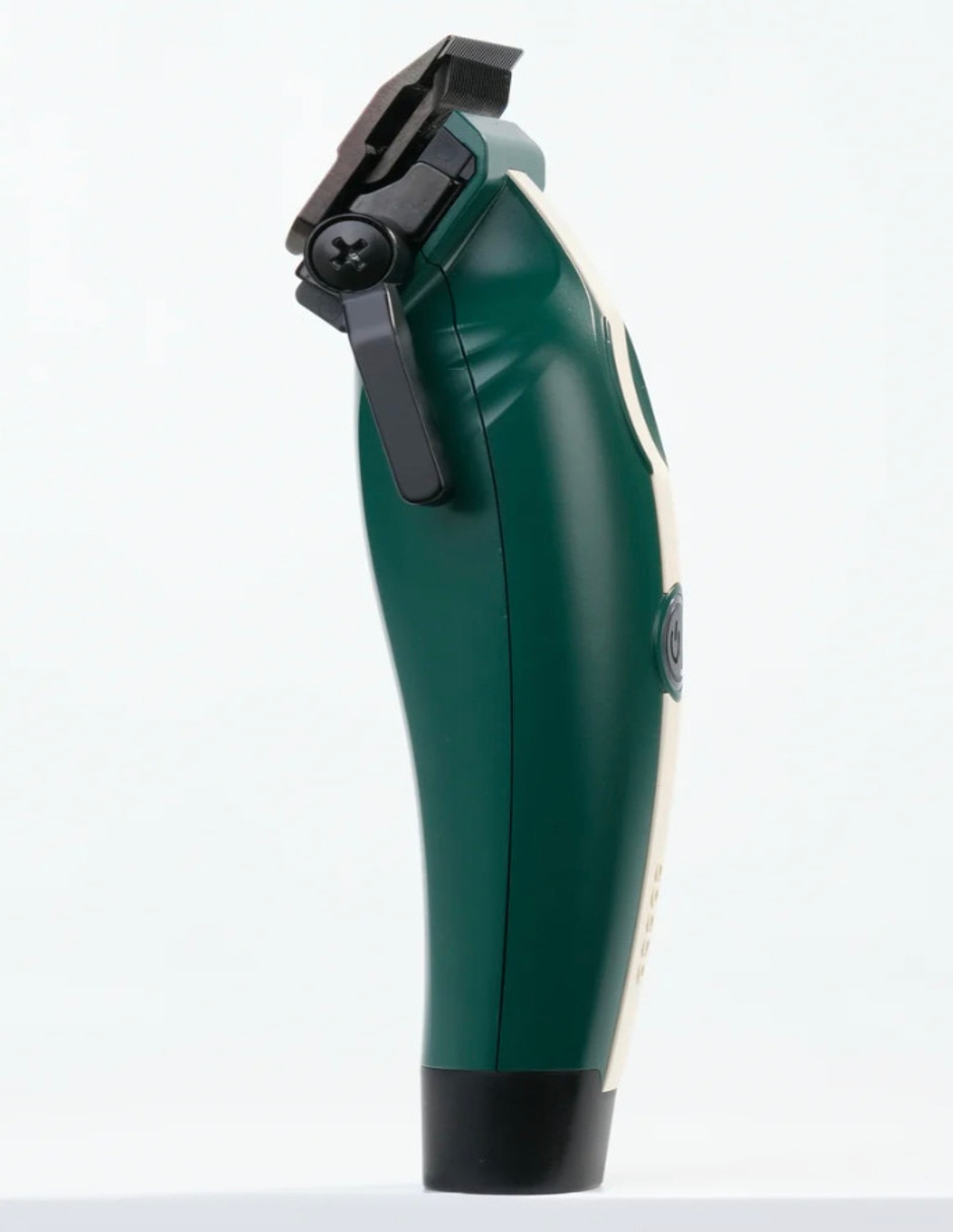 Recortadora de cabello Clipper Cortapelo Veloce Lite Verde Con Blanco 2