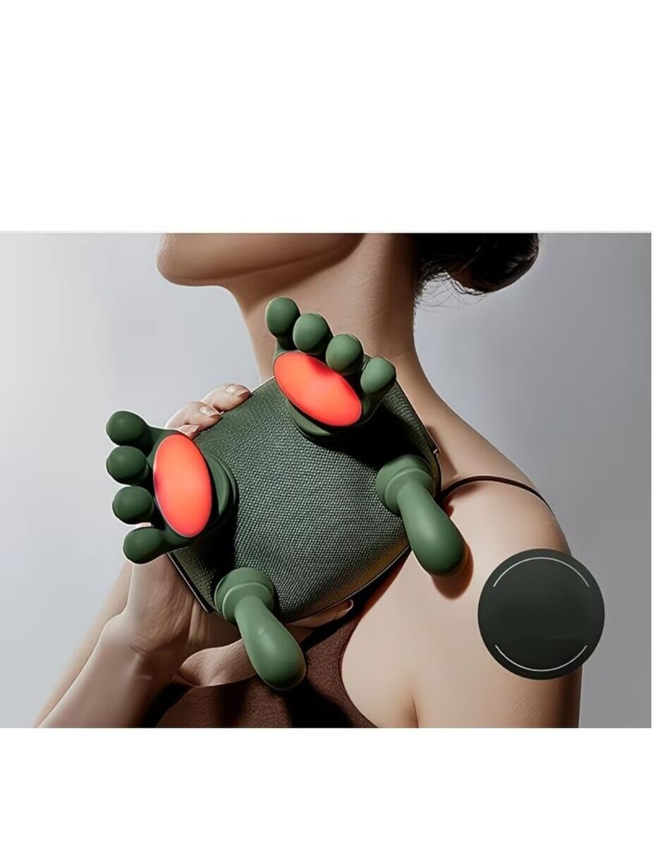 Masajeador lumbar verde 3