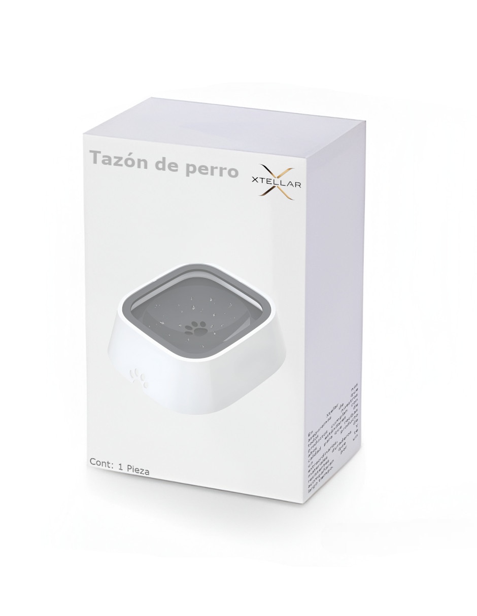 Bebedero transparente para perro 3