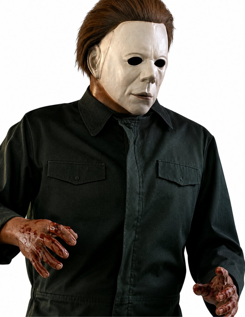 Figura decorativa de figura humana Michael Myers