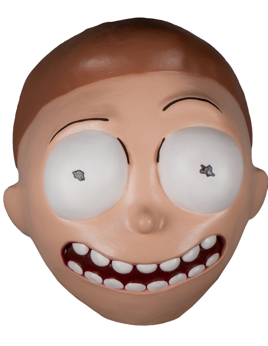 Máscara para disfraz de morty rick y morty Máscara para disfraz de morty rick y morty