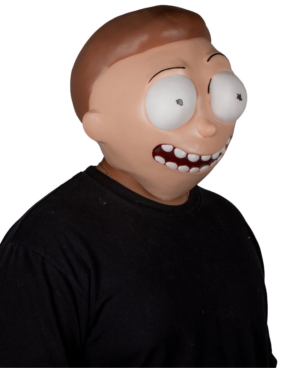 Máscara para disfraz de morty rick y morty 4