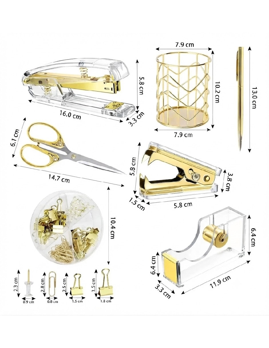 Set escolar con 9 piezas 4