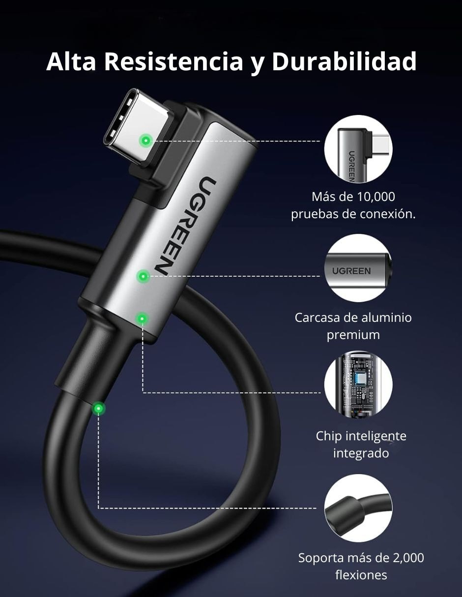 Cable C USB C e 5 m 3
