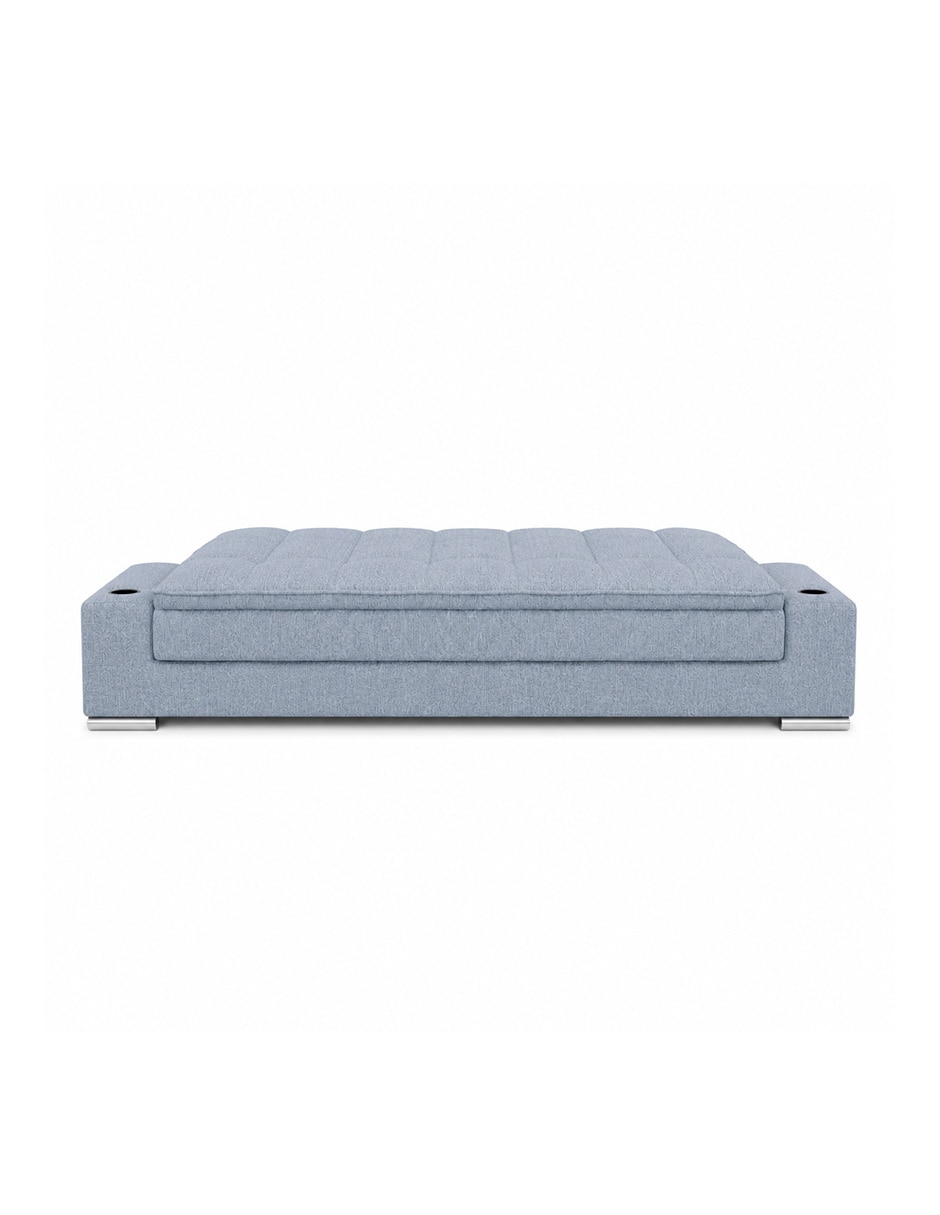 Futon de madera y tela 8
