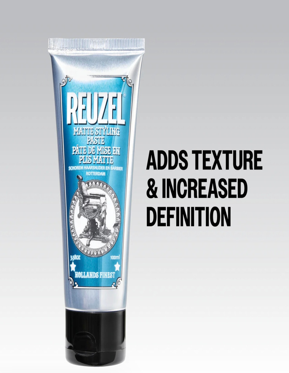 Pasta para cabello matte styling paste 100ml reuzel matte styling paste 2