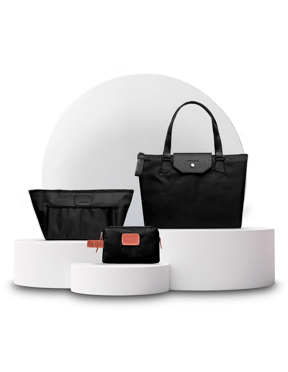 Bolsa tote longvoyage de nylon para mujer