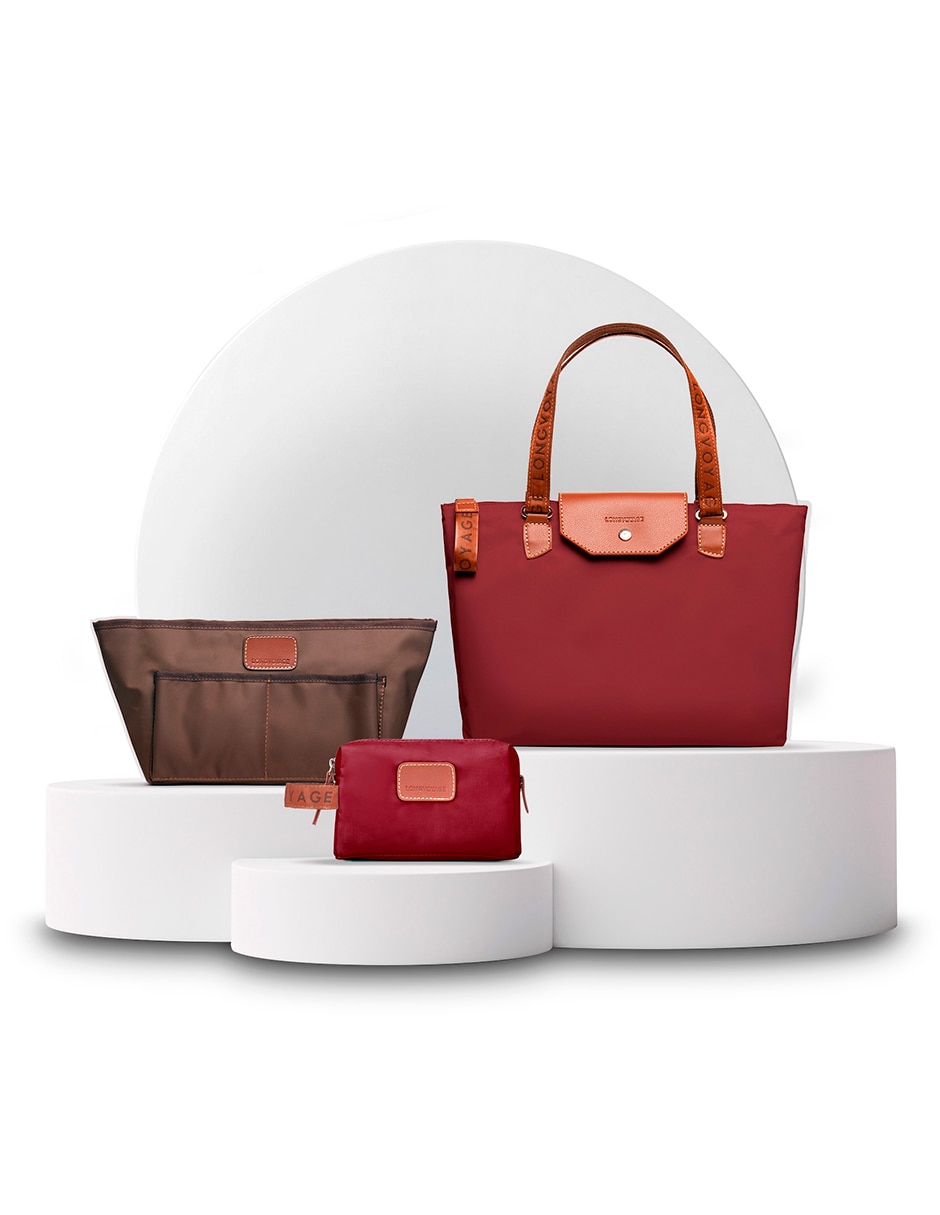 Bolsa tote longvoyage de nylon para mujer
