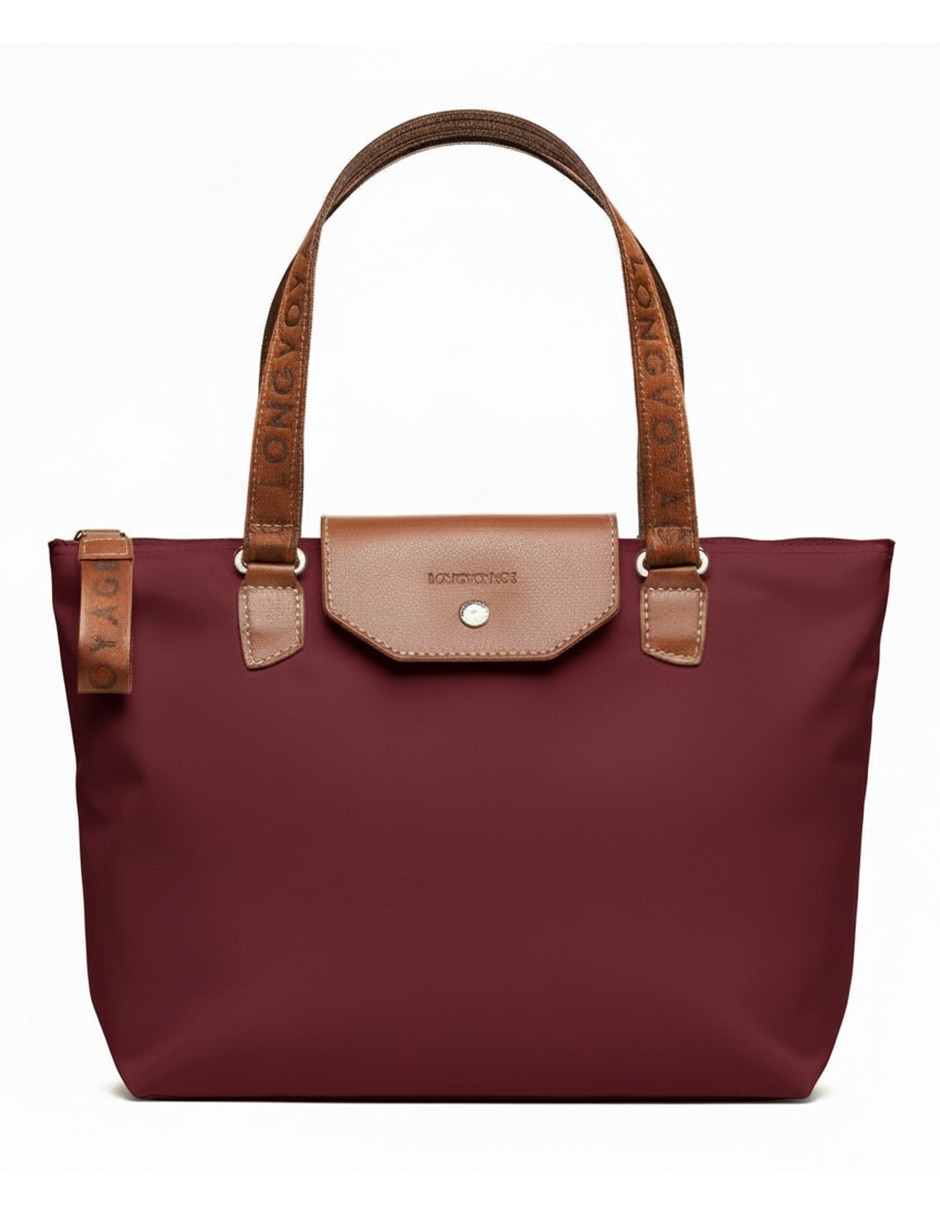 Bolsa tote longvoyage de nylon para mujer