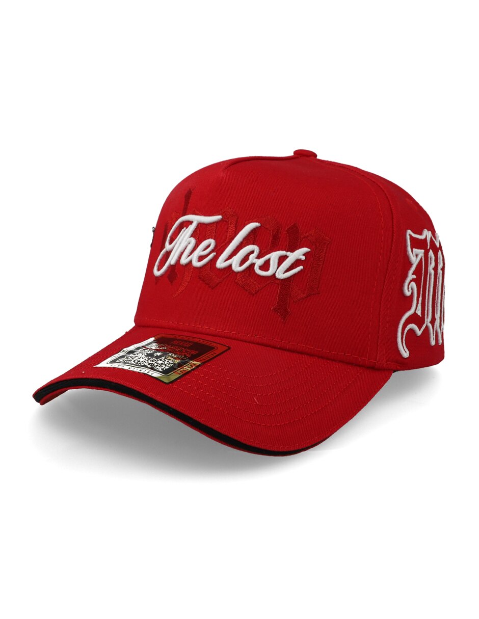 Gorra visera curva snapback Mr Kash The Lost Sheep Rojo Unitalla para adulto