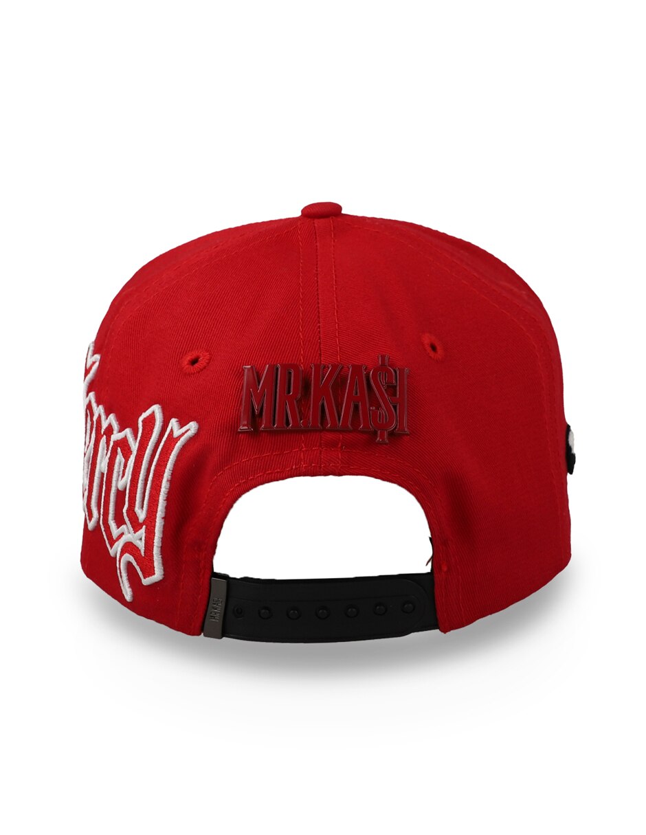 Gorra visera curva snapback Mr Kash The Lost Sheep Rojo Unitalla para adulto 2