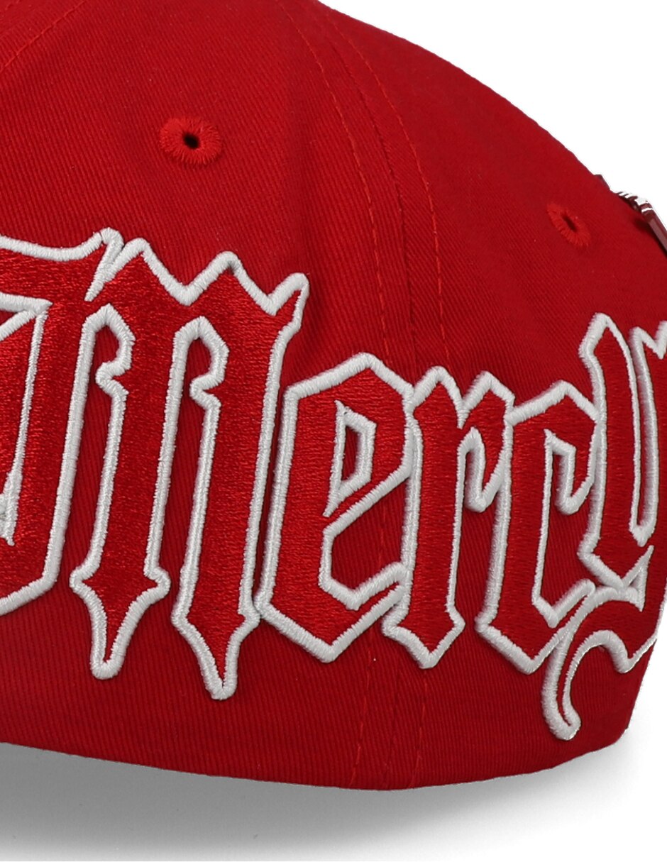 Gorra visera curva snapback Mr Kash The Lost Sheep Rojo Unitalla para adulto 3