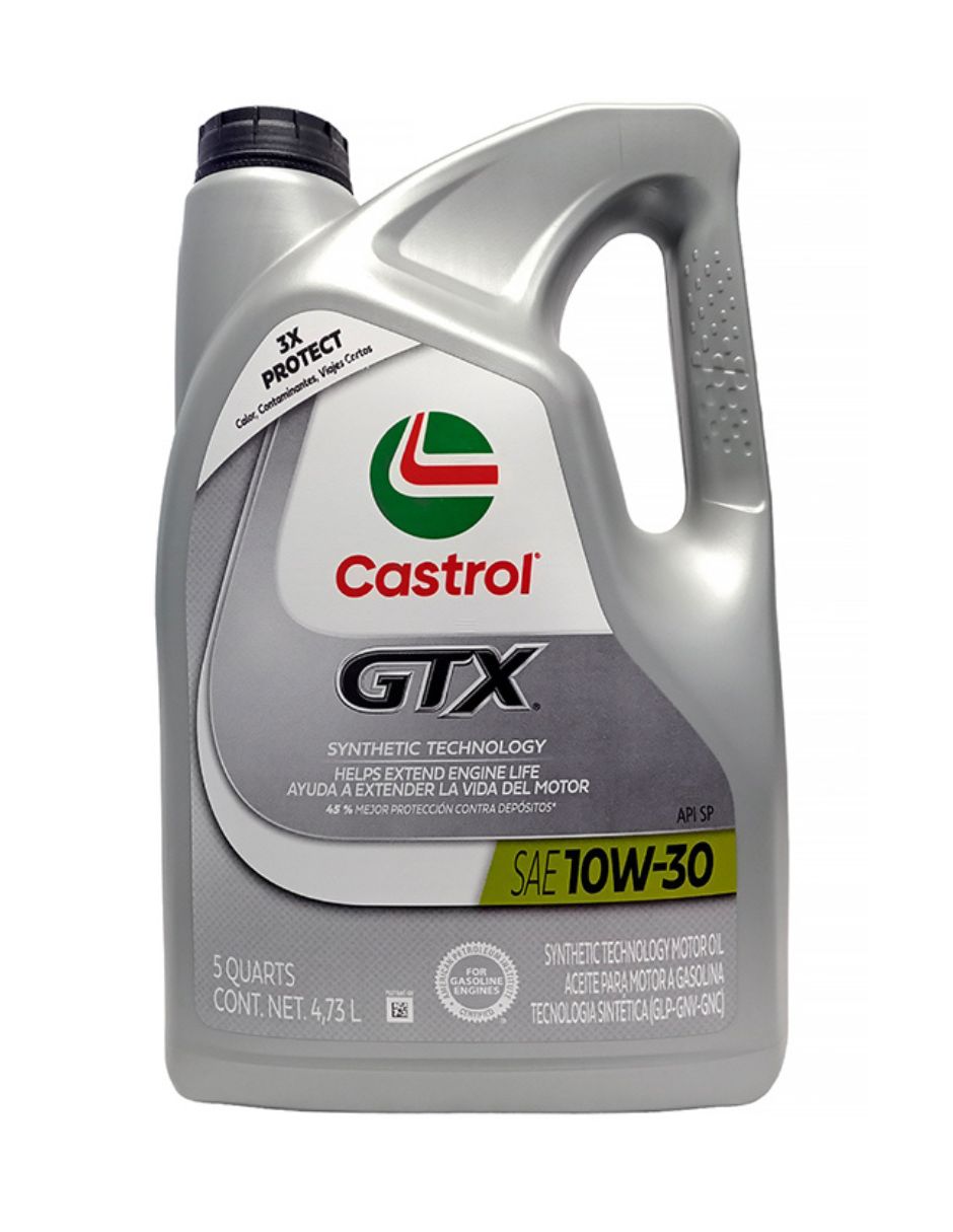 Aceite Motor Multigrado Gasolina Sae 10W30 Api Sn 4.73Lts