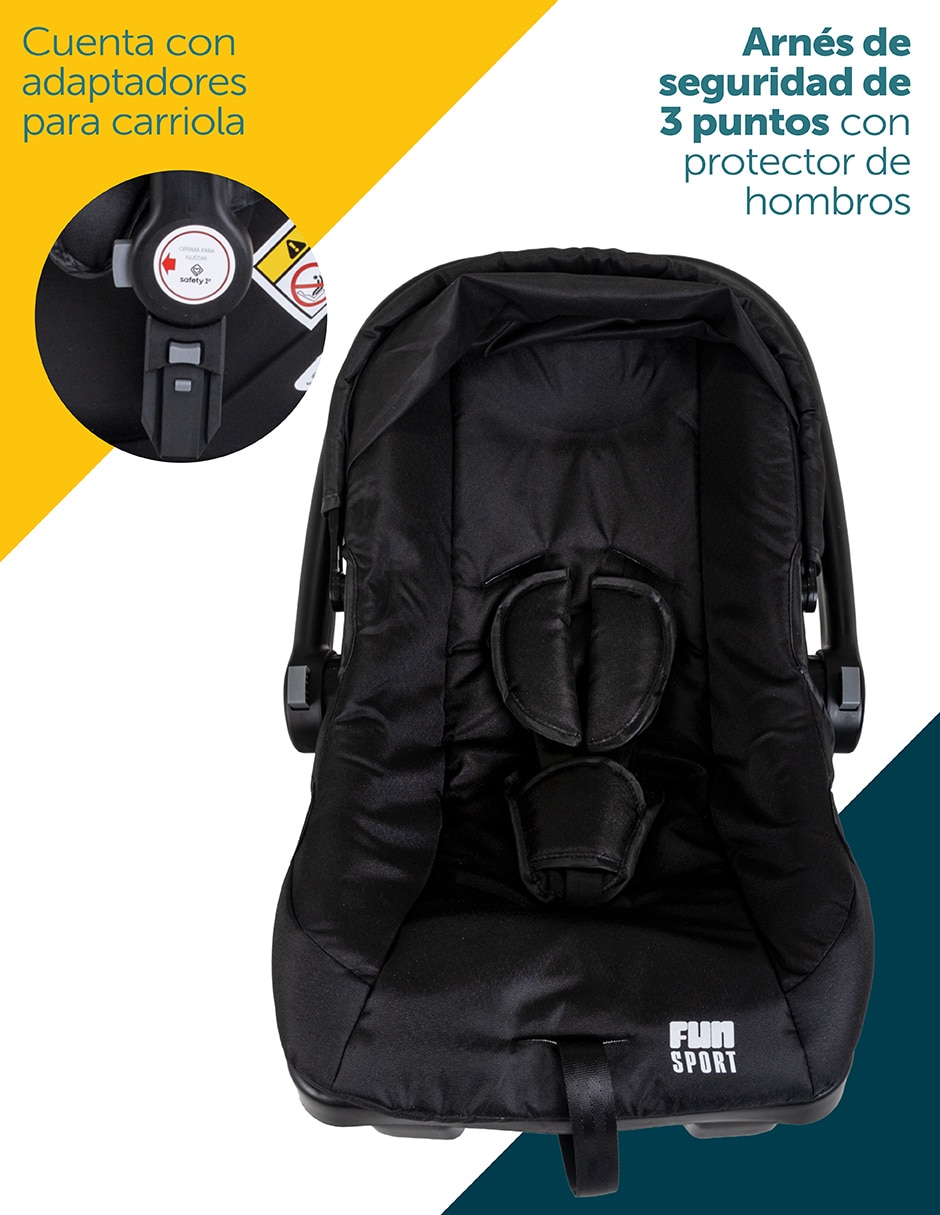 Carriola Travel system Fun Sport pegable 12