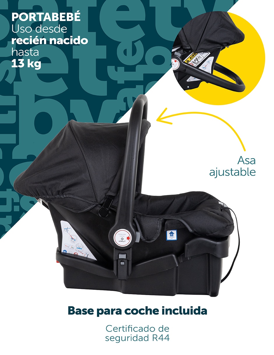 Carriola Travel system Fun Sport pegable 16