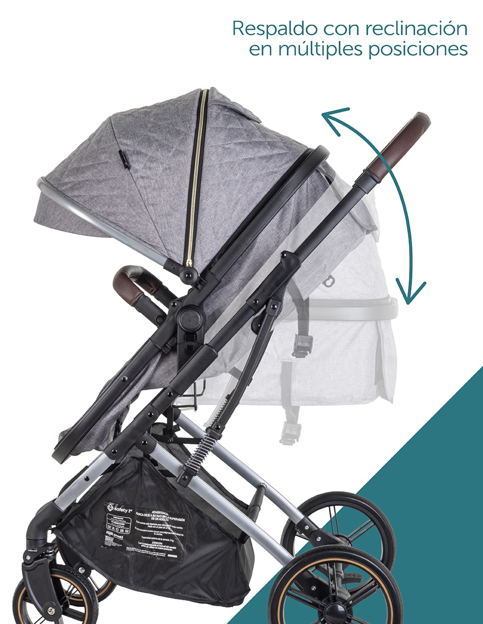 Carriola Travel system Fun Sport Safety 1st pegable