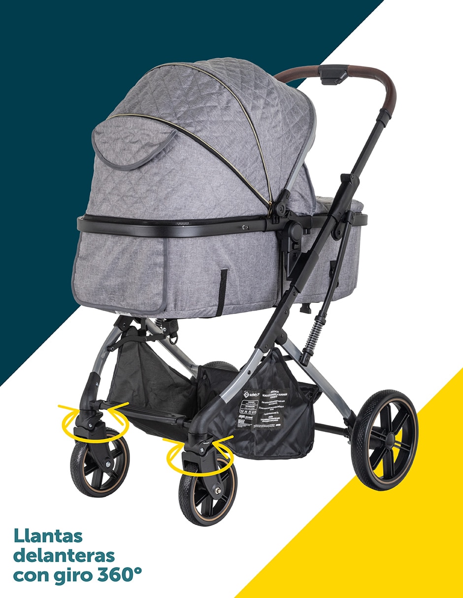 Carriola Travel system Fun Sport Safety 1st pegable