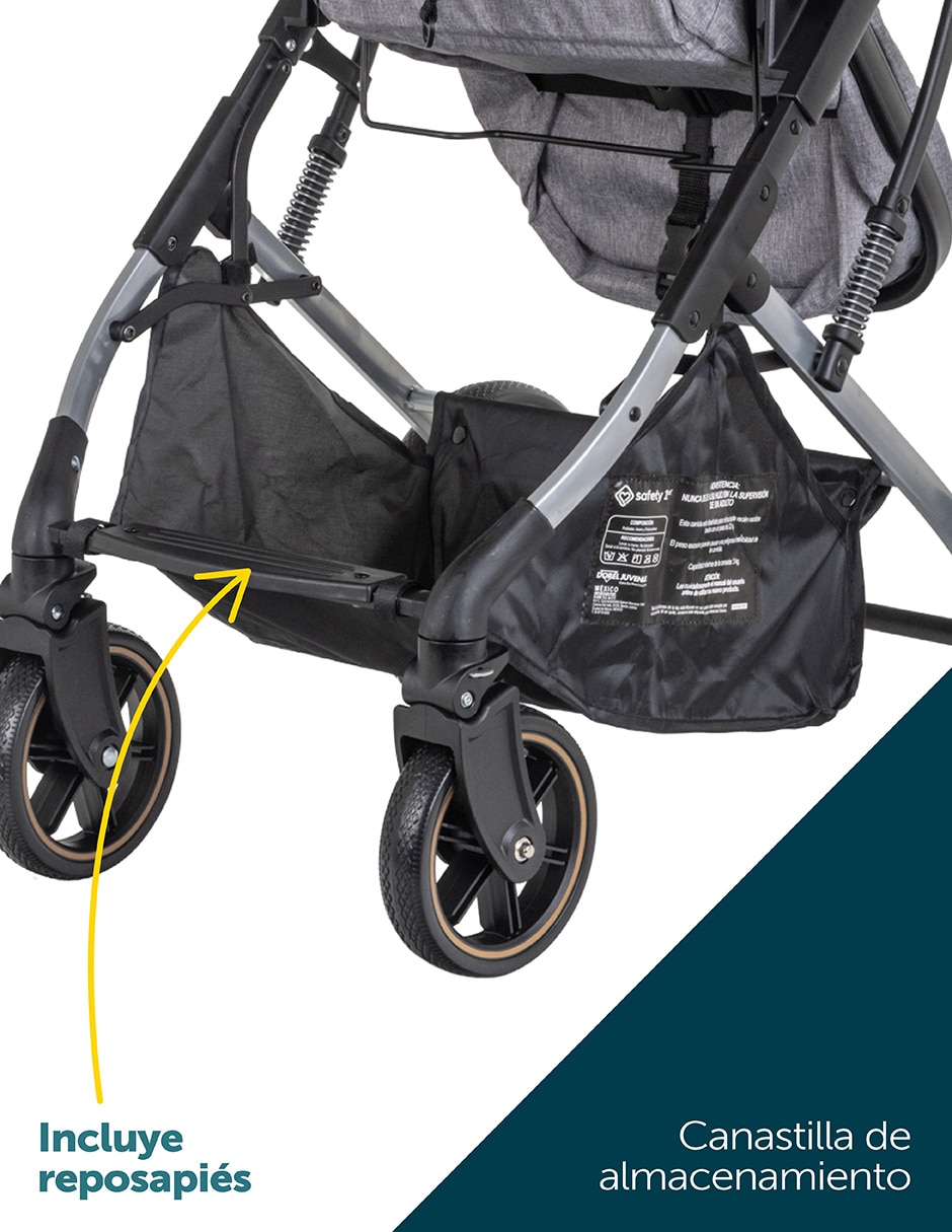 Carriola Travel system Fun Sport Safety 1st pegable