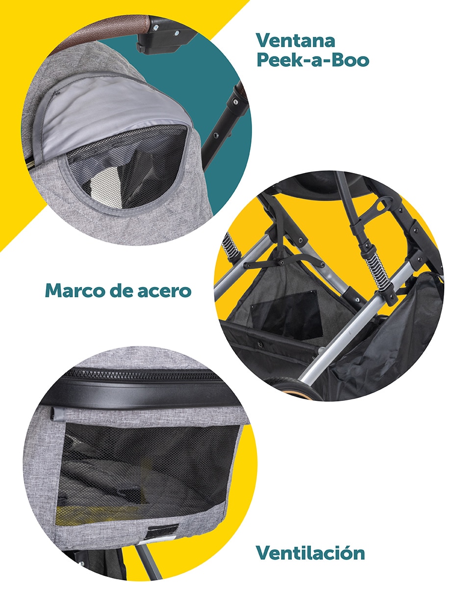 Carriola Travel system Fun Sport Safety 1st pegable