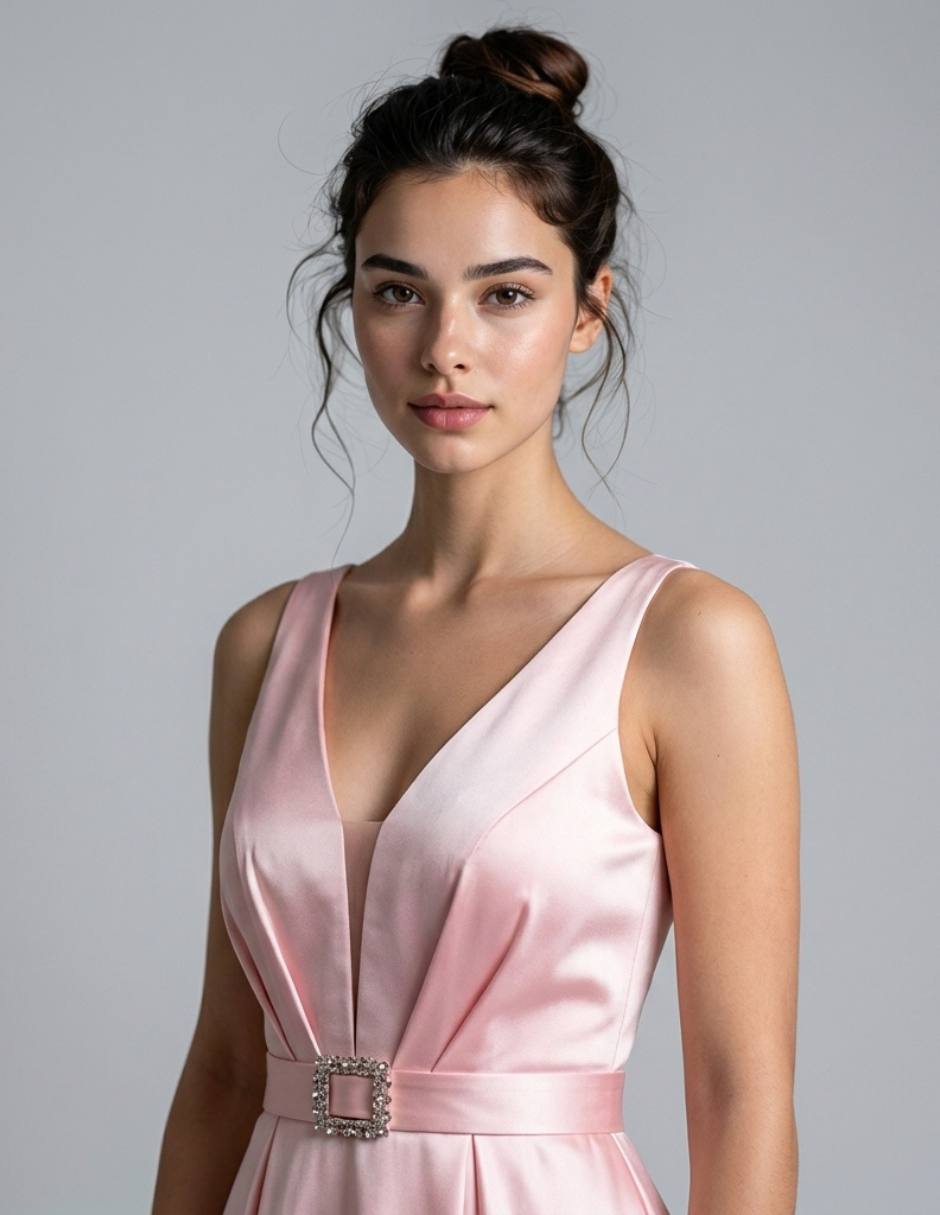 Vestido largo fiesta para mujer 4