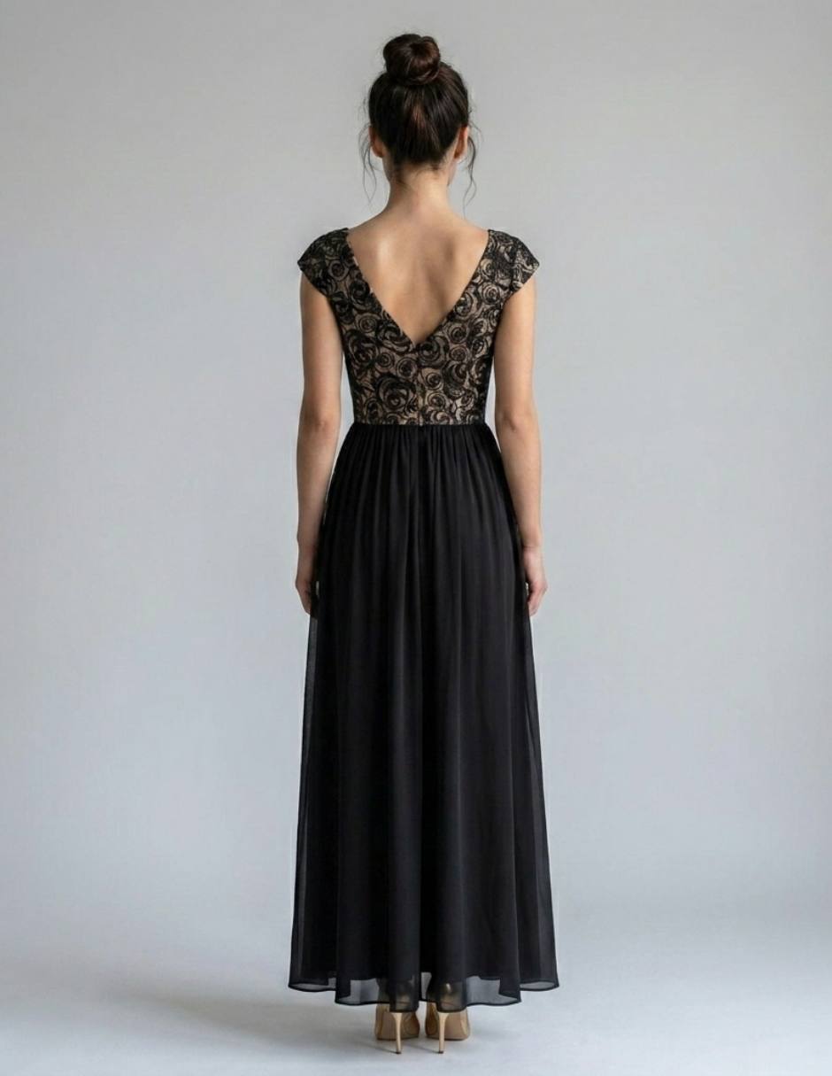 Vestido largo fiesta para mujer 2