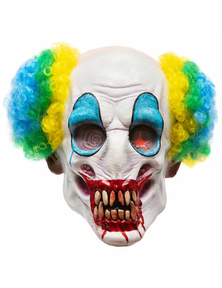 Máscara para disfraz de Payaso Hipnotizado