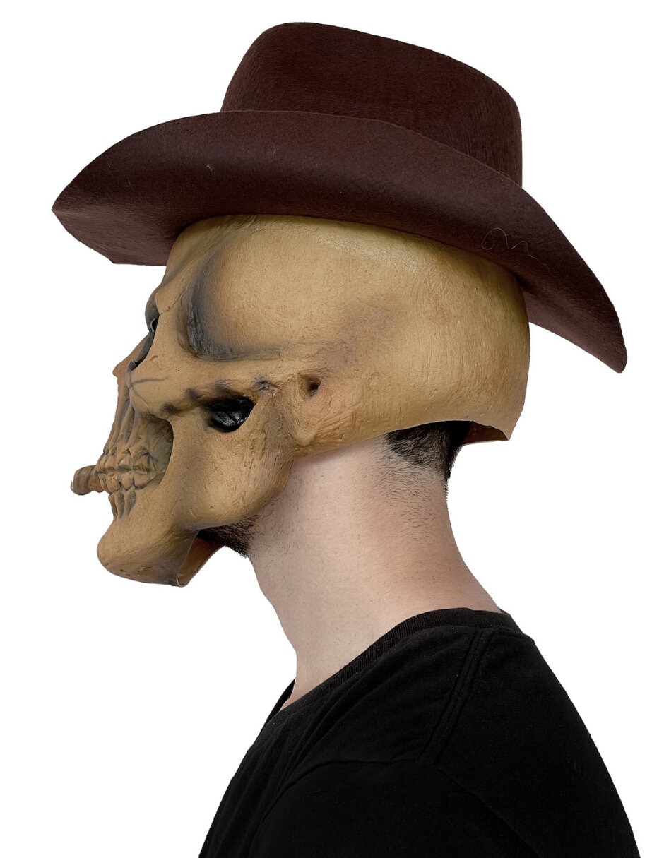 Máscara para disfraz de Hallowwen de Fantasma Vaquero 2