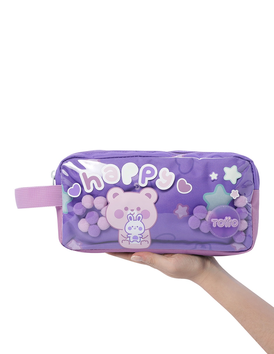 Set mochila ecolar Friends Party M para niña 3