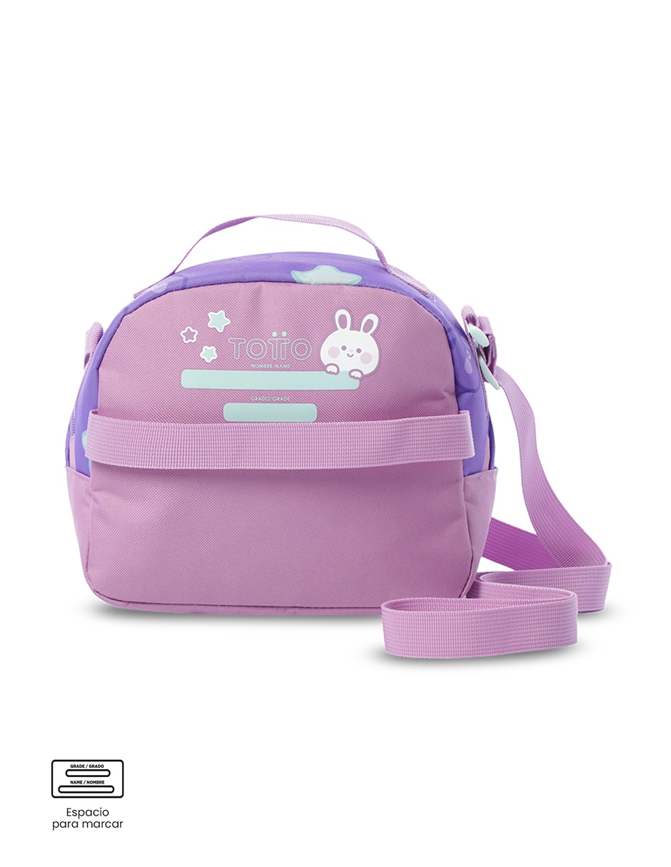 Set mochila ecolar Friends Party M para niña 4