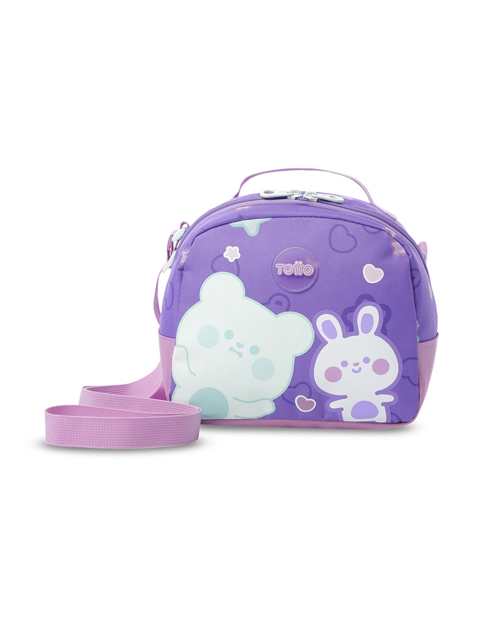 Set mochila ecolar Friends Party M para niña 10