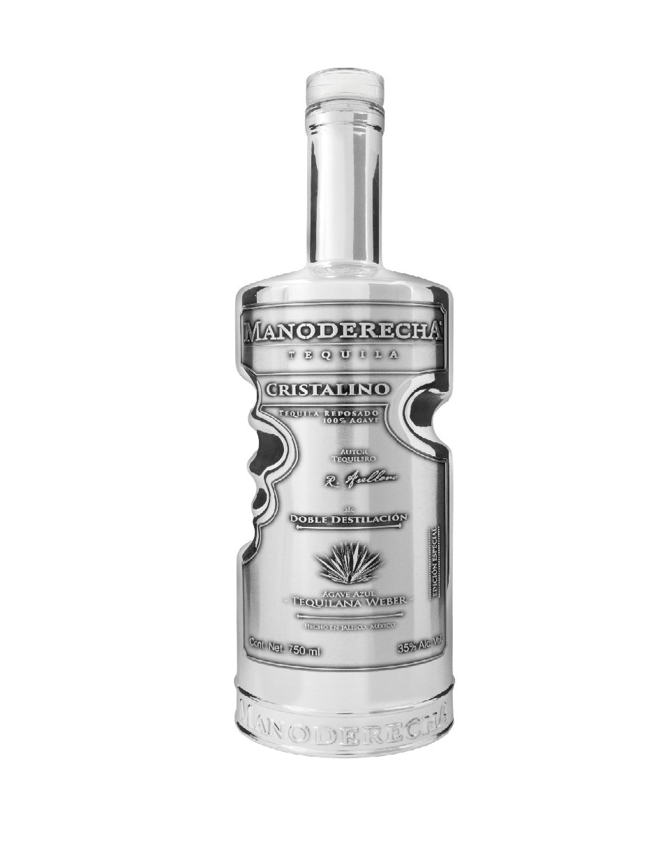 Tequila tipo reposado cristalino 750 ml