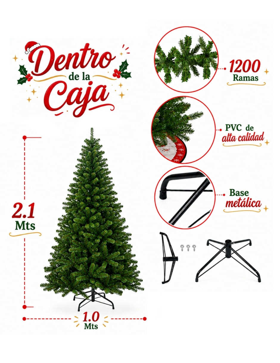 Árbol de navidad de metal 5