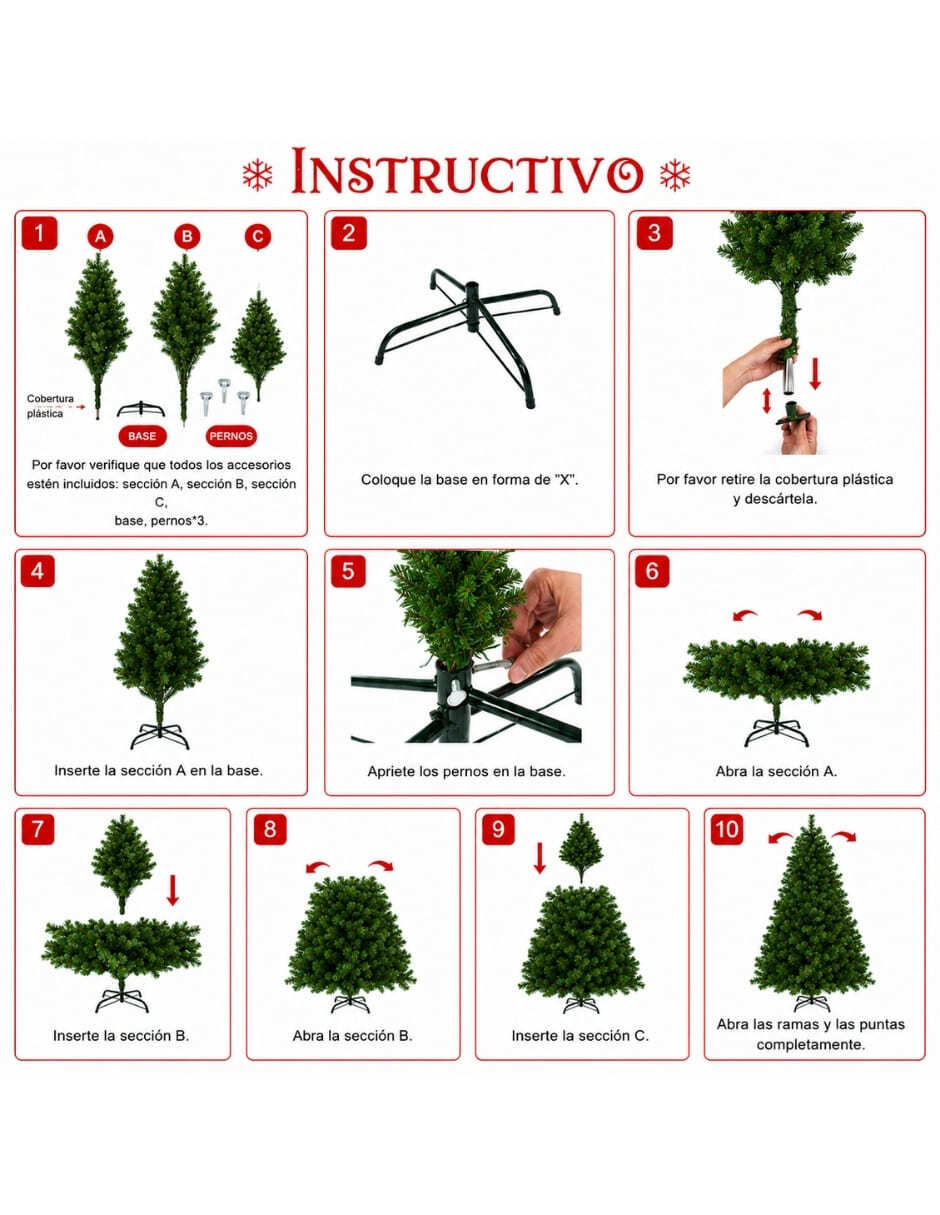 Árbol de navidad de metal 8