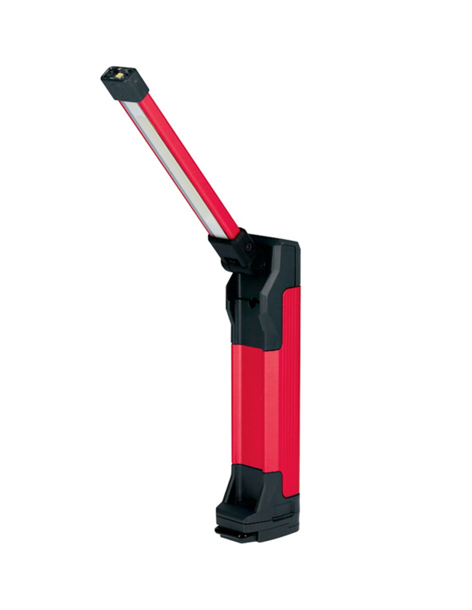 Linterna de trabajo Urrea LED tipo Slim para taller plegable recargable de 180 lm