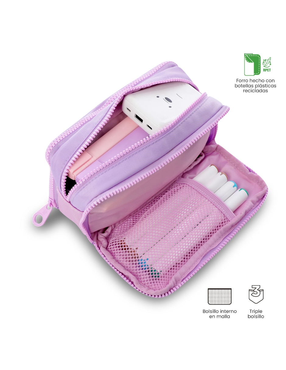 Set mochila escolar Totto Combo Cluw para niña