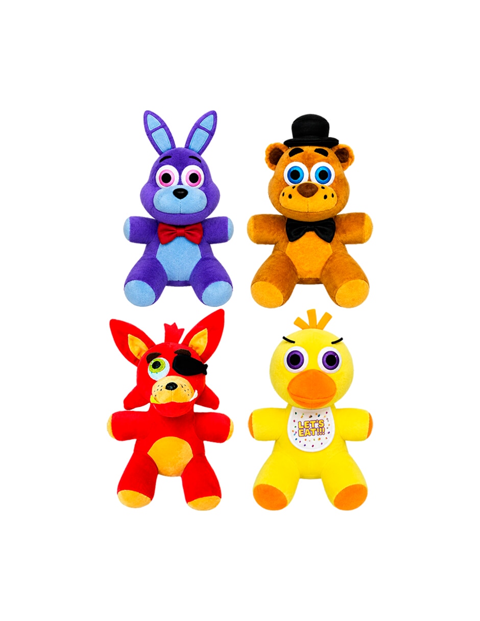 Peluche de five nights at freddy's ninguna freddy foxy bonnie y chica de