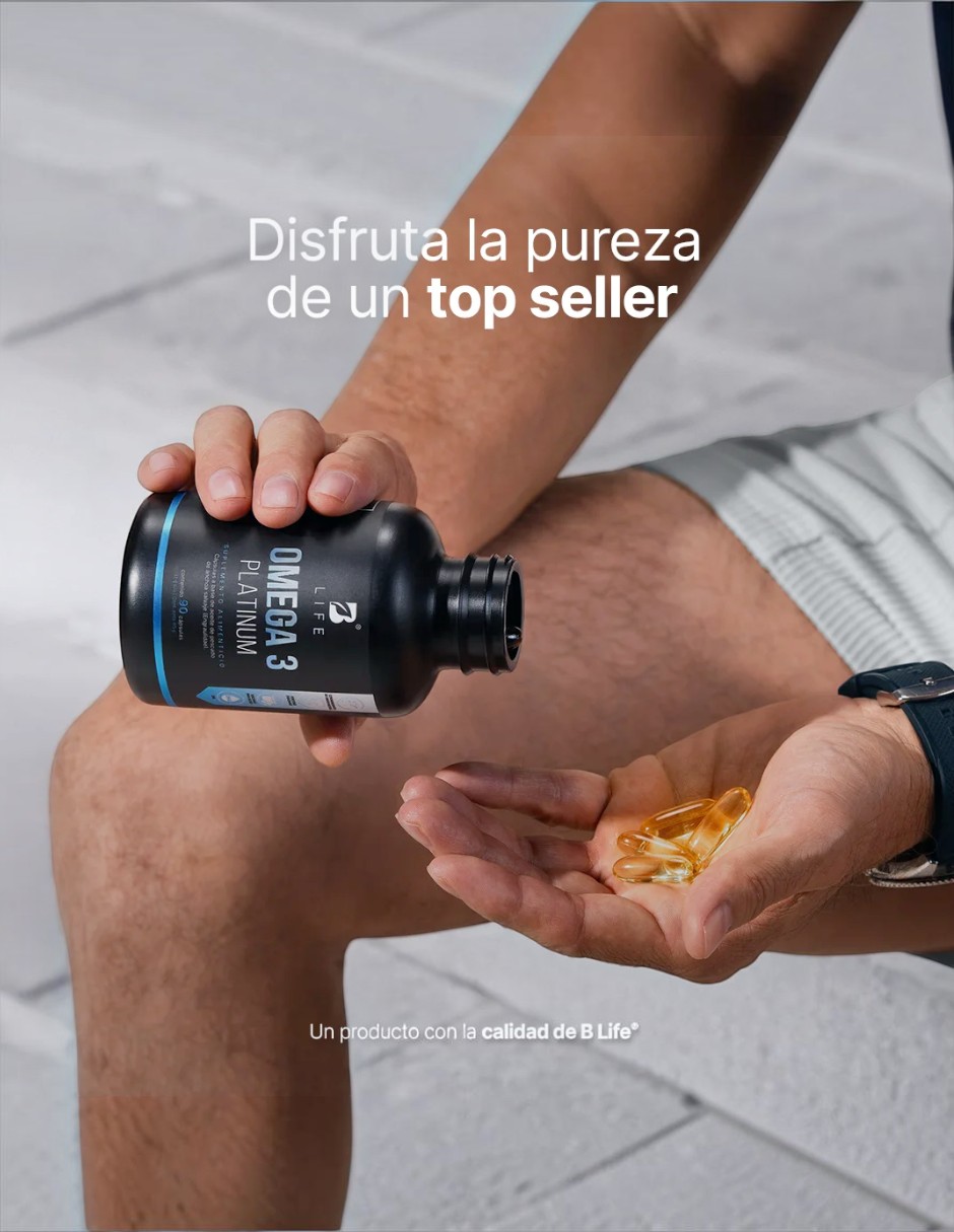 Omega 3 Platinum con Omega 3 4