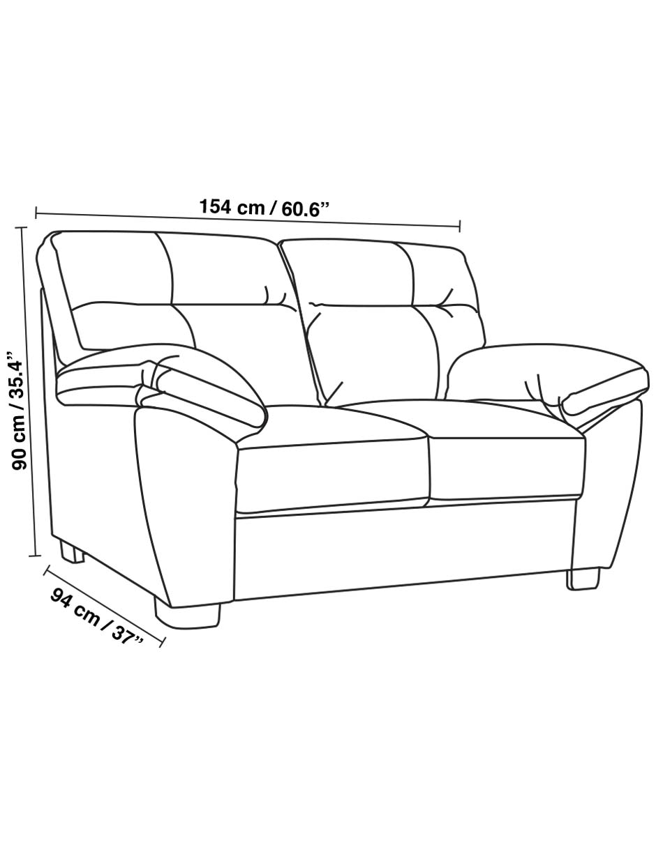 Love seat Dumas 10