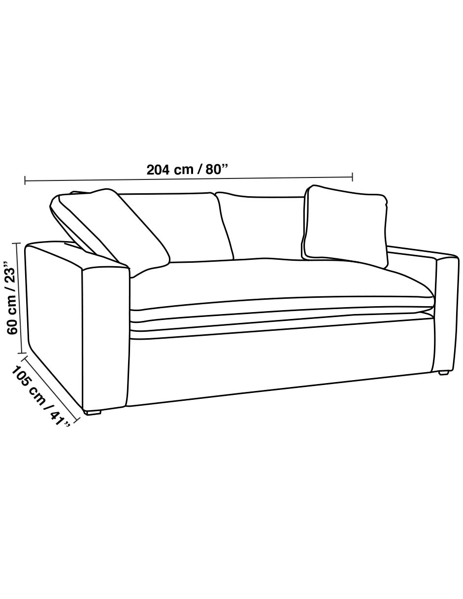 Love seat Doma 10