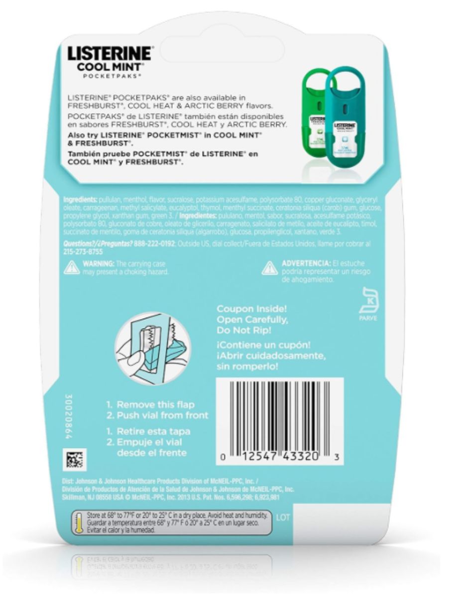 Enjuague bucal sabor menta de 10 ml 2