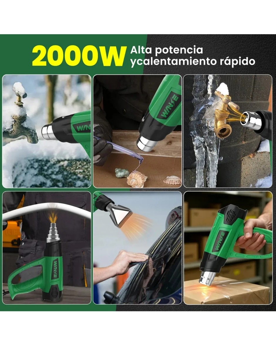 Pistola de calor de 2000 W 4