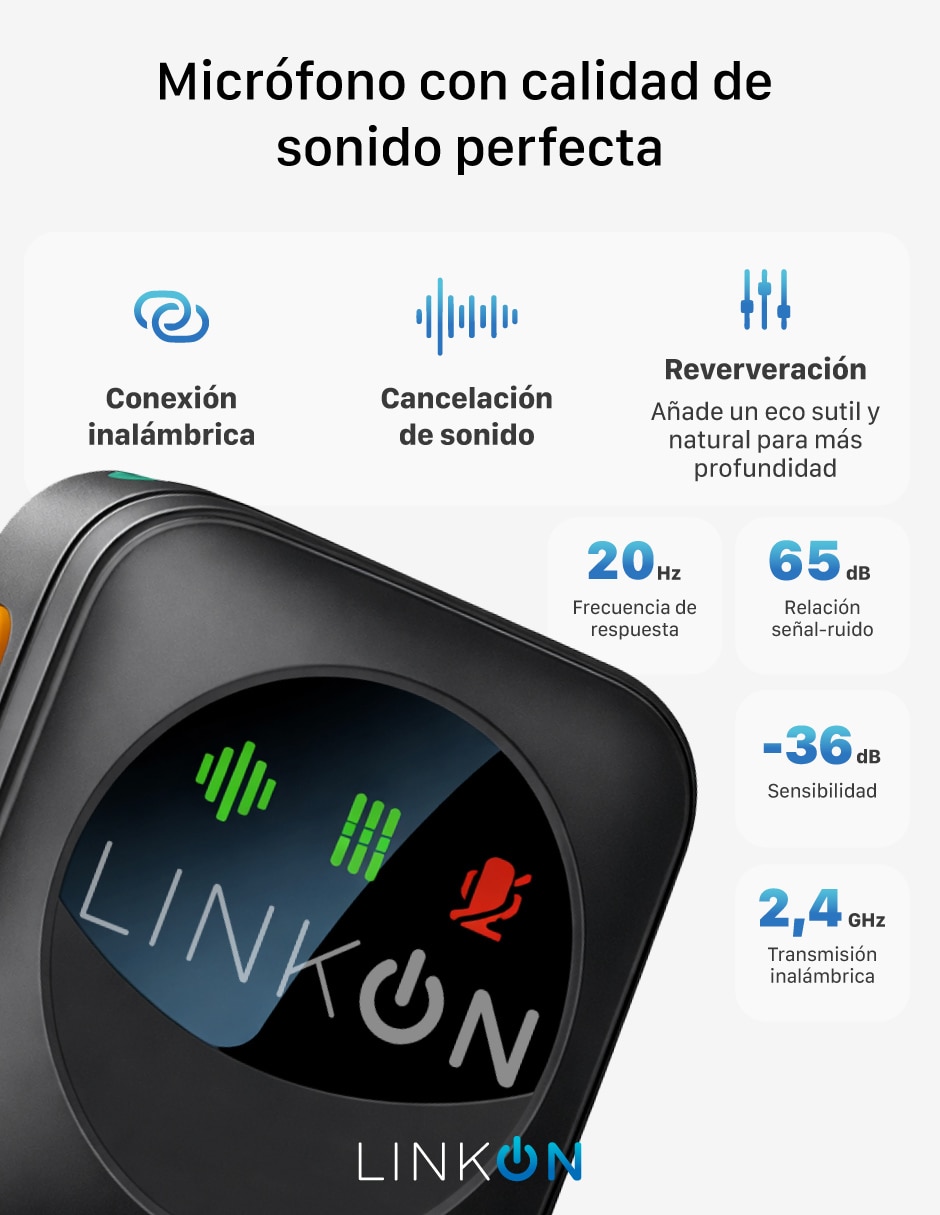 Micrófono MiK-Pro Inalámbricos 5