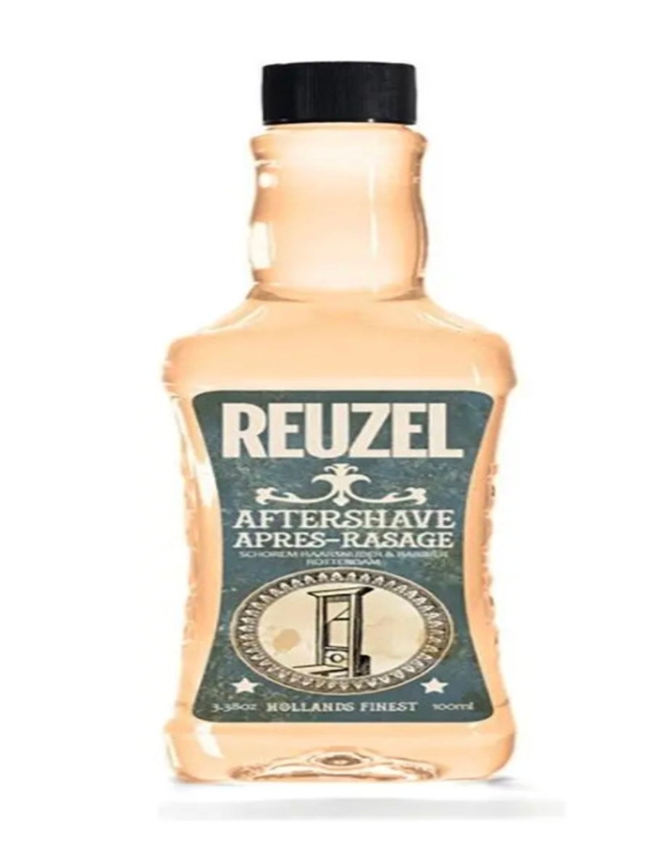 Loción after shave afeitado Aftershave 100ml Líquido dorado cristalino clásico de las barberías tradicionales 2