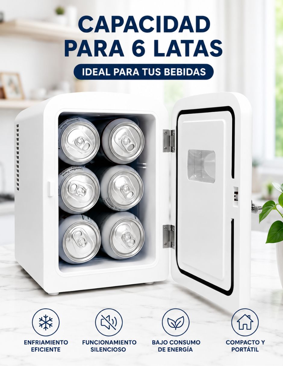 Mini refrigerador 4.5 L 3